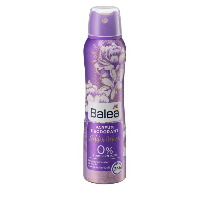 Balea deodorant golden moon 0% aluminum 150ml