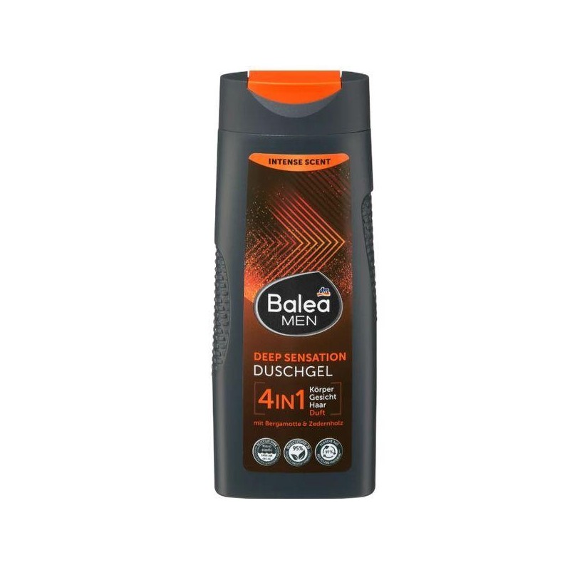 Balea MEN Gel Douche 4-en-1 – 300 ml
